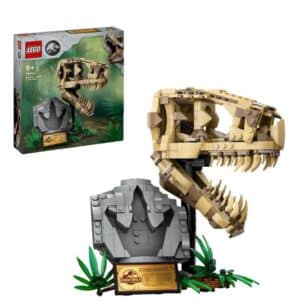 LEGO 76964 Jurassic World Dinosaurier Fossilien T-Rex Kopf für 23,99 € (statt 30,85 €).