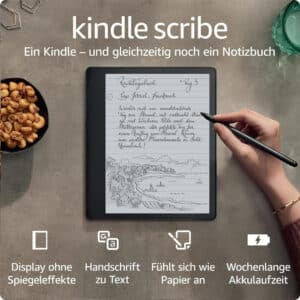 Kindle Scribe (64 GB) mit digitalem Notizbuch und Eingabestift