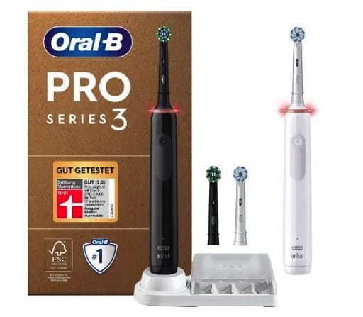 Thumbnail Oral-B Pro Series 3 Plus Edition im Doppelpack für 99,99€ (statt 150€)