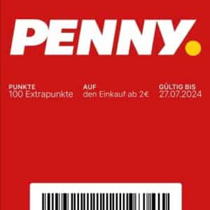 (Payback/Penny) 100 Payback Extrapunkte bei Penny ab 2 € EKW (gültig bis 27.07.2024)