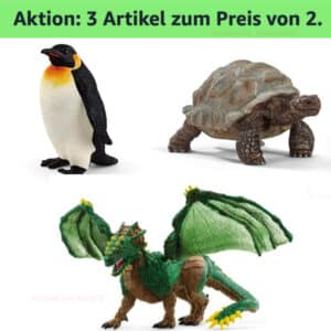 Schleich: 3 für 2 - 3 Figuren kaufen und nur 2 bezahlen bei Amazon