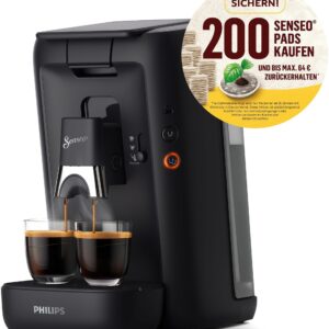 Senseo Kaffeemaschine kaufen, 200 Pads (Wert bis 64 € UVP) kostenlos dazu