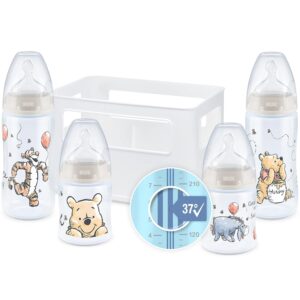 🍼 Nuk 5-tlg. Flaschen-Set First Choice Plus (Winnie Puuh)- Temperature Control für 20,78€ (statt 28€)