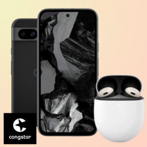 🔥 Google Pixel 8a 5G (128GB) für 49€ + Gratis Google Pixel Buds Pro + 30GB LTE Telekom Allnet für 22€/Monat + 0€ AP (Congstar Allnet Flat)