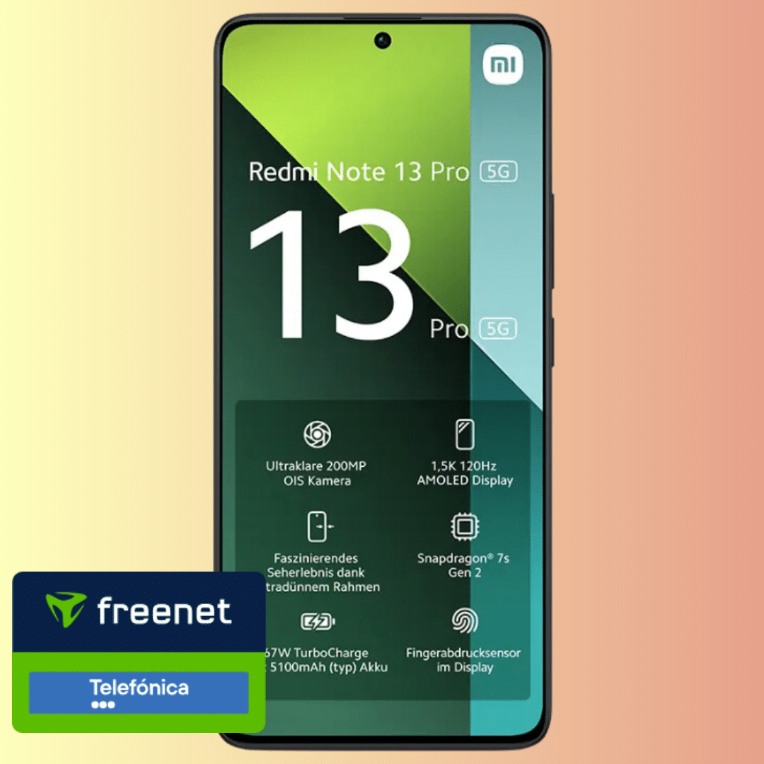 Thumbnail 😍 Xiaomi Redmi Note 13 Pro (256GB) für 1€ + 17GB 5G/LTE Allnet für 9,99€/Monat (Freenet Telefonica)