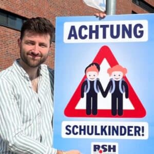 💥Das „Achtung Schulkinder&#034;-Plakat von R.SH❗💥