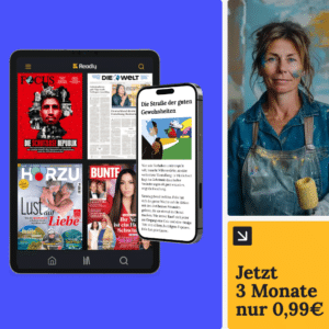 📰 Readly: 3 Monate für 0,99€ - Computer Bild, Sport Bild, Auto Bild, Men's Health uvm.