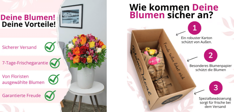 30 Stiele Rosenglück mit bis zu 60 Blüten