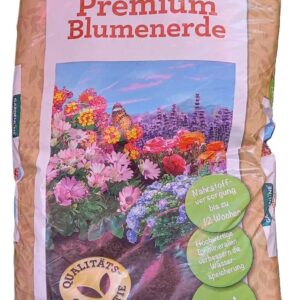 Gardenline premium Blumenerde für Balkon/Terrasse/Garten