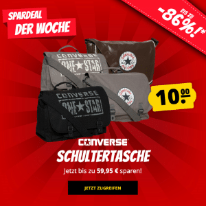 Converse Schultertaschen für 14,95€ (statt 22€)