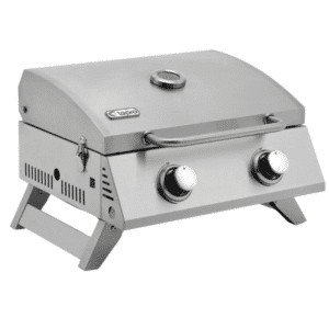 Tepro Tischgasgrill Chicago mit Thermometer ✅ 6,0 kW ✅ Edelstahl ✅ 2-Drehregler ✅ für 88,94€ (statt 139€)