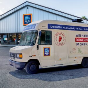 Wir testen ihn! 😮 ALDI Döner Food Truck 🥙 nur 3€ für normalen und 2€ für vegetarischen