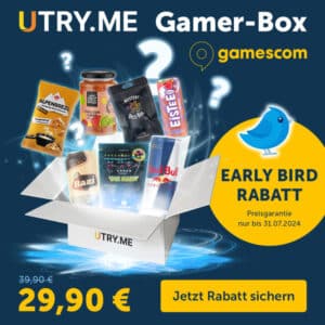 🎮😋 Utry.me Gamer-Box: 31 Produkte für nur 29,90€