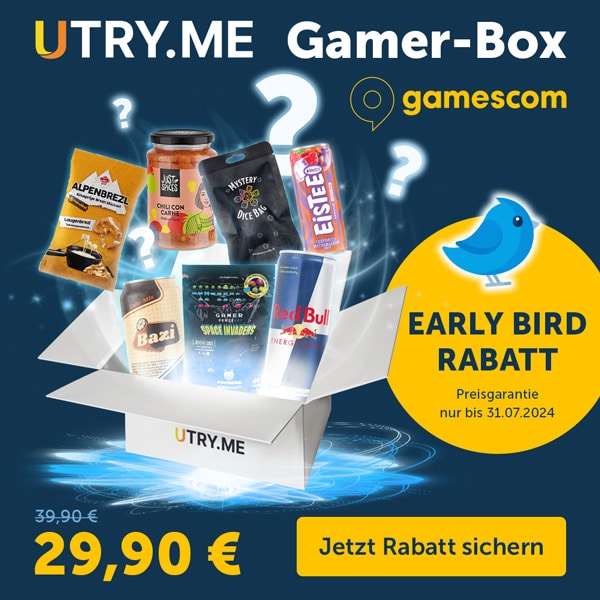 🎮😋 Utry.me Gamer-Box: 31 Produkte für nur 29,90€