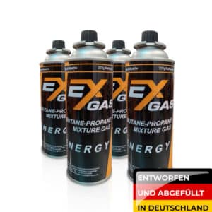 Exgas Butan-Propan Mix 227g Gaskartusche Typ MSF-1A ,28 Stück für 29,90€ (statt 32,90€)