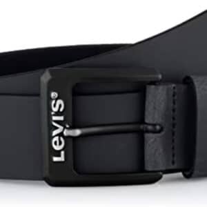 Levi&#039;s Herren Contrast Levis Belt Gürtel Schwarz in verschiedenen Größen für 19,35€ (statt 39,90€)