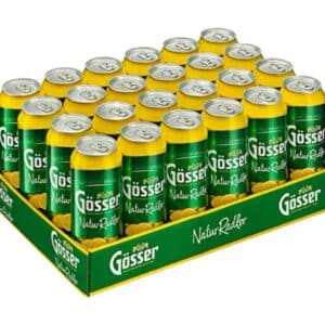 Gösser Natur Radler Dose Biermischgetränk 24 x 0.5 l für 19,99€ (statt 26,16€)