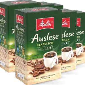 Melitta Auslese Filter-Kaffee  6 x 500g für 21,31€ (statt 29,90€)