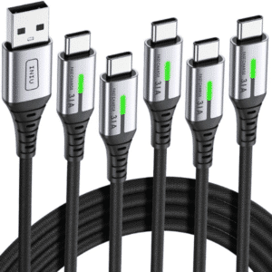 Nur 2,85€ pro Ladekabel! 🚀 5 INIU Schnellladekabel USB-C auf USB für 14,24€!