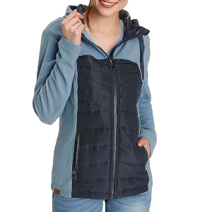 Thumbnail KangaROOS Damen Fleece-Steppjacke mit Kapuze für 17,10€ (statt 45€)