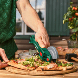 Für die nächste Party auf dem Bau: Flaschenöffner / Pizzaschneider im Werkzeug-Design