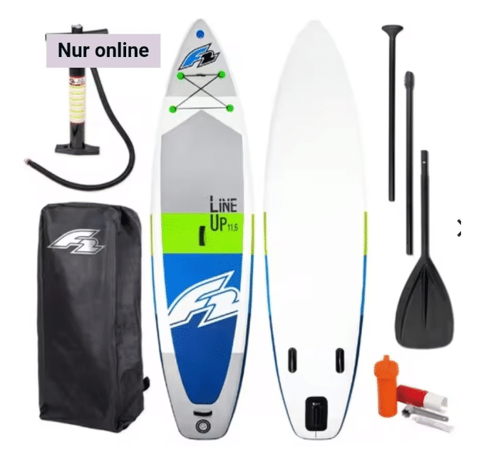 48% Rabatt 🏄 SUP-Board "Line Up" - für Anfänger, inkl. Rucksack &amp; Reparatur-Kit (B-Ware)