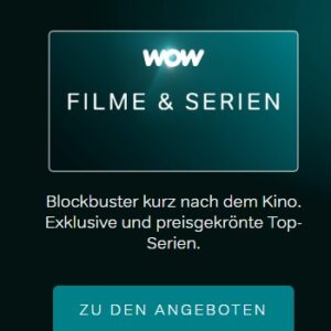 🔥 Zu krass: WOW Filme &amp; Serien für 2,99€ mtl. im 12-Monatspaket