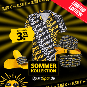 SportSpar Sommer Kollektion: Alles für 3,33€ zzgl. Versand!