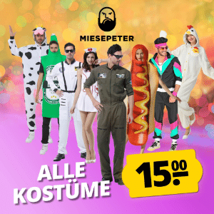 SportSpar: Miesepeter Kostüme im Sale ab 15€