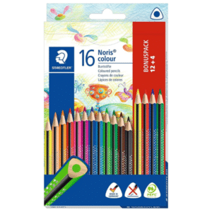 STAEDTLER Buntstifte, Kartonetui, 16 Stück nur 3,69€ - perfekt für Schule und Freizeit! 🤩