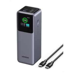 Sehr starke Powerbank UGREEN Nexode für 97,49€ (statt 130€) - 25000mAh, 200W, 3 Ports