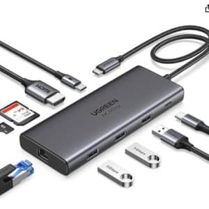 UGREEN Revodok Pro 9 in 1 multifunktionaler USB C Hub für 34,99€