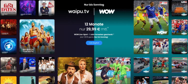 Waipu TV WOW LIve Sport