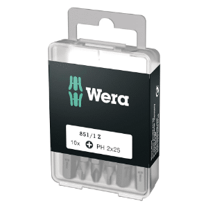 Wera Bit-Sortiment (10x PH2) für 3,72€ (statt 6€)