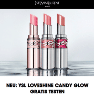 YSL Loveshine Candy Glow Lippenbalsam gratis testen - Gewinnspiel! 🤩💄