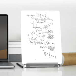 Yagee Multifunktionales Schreibtisch-Whiteboard mit Handy- und Tablet-Halterung