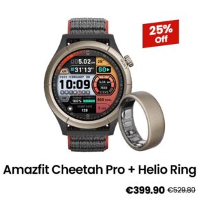 Amazfit Bundle Angebote mit Helio Ring: Cheetah Pro und Helio Ring