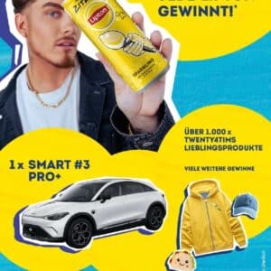 Lipton-Gewinnspiel mit Influencer und Sänger Twenty4Tim