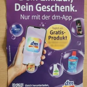 dm-App: Täglich ein Gratis-Artikel beim Kauf eines Produkts eurer Wahl! 🤩🚀 Nur noch wenige Tage!