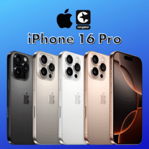 🔥 iPhone 16 Pro (128GB) für 739,95€ + 60GB LTE Telekom Allnet für 22€/Monat + 10€ Bonus (jeder Jahr 5GB mehr | congstar Allnet Flat M)