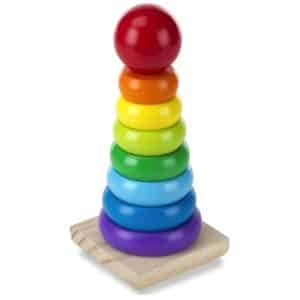 Melissa &amp; Doug Rainbow Stacker - Spielzeug für Kleinkinder