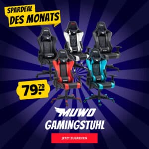 MUWO DEV1L Gamingstuhl für 79,79€ (statt 120€)