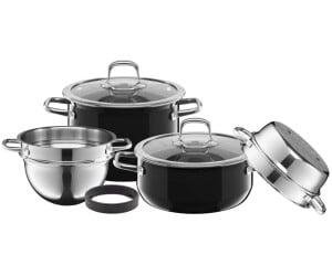 Silit Compact Topf-Set 4-teilig schwarz für 150 € (statt 217 €)