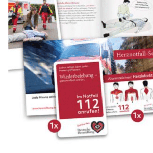 Gratis herznotfallset von Herzstiftung