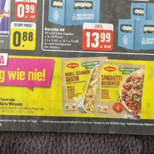 Edeka Maggi Fix, Food Travel oder Herzens Küche Würzpaste für 0,39 €