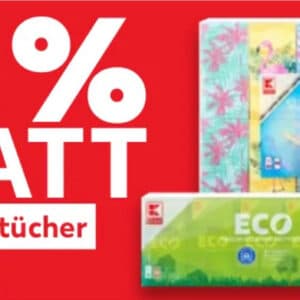 bis zu 20% auf alle Taschentücher von K-CLASSIC bei KAUFLAND ab 26.09.24