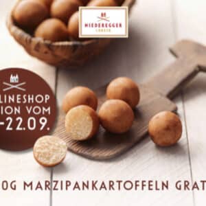 gratis Marzipankartoffeln beim Einkauf im Niederegger Onlineshop (20€ MEW)