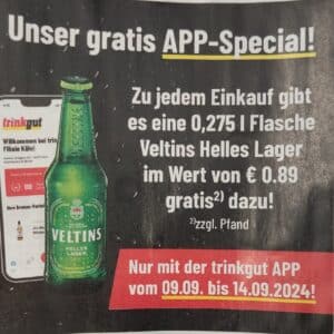 Gratis Veltins Helles Lager 0,275l