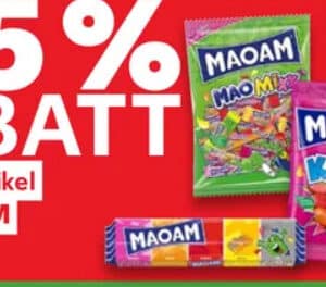 bis zu 25% auf alle MAOAM an 30.09.24 bei Kaufland