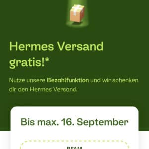 Kleinanzeigen: gratis Versand mit Hermes! 📦